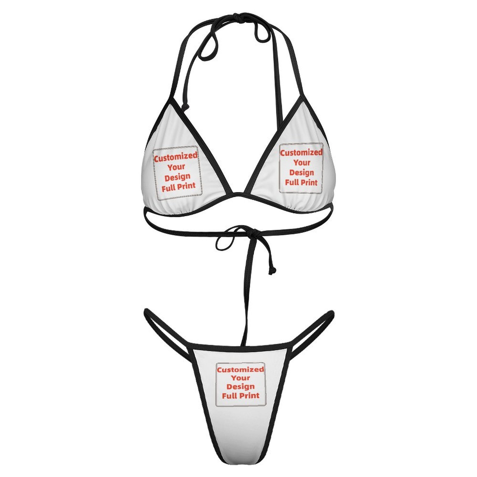 Customized Women's Brazillian  - Thong Bikini Women recension och pris