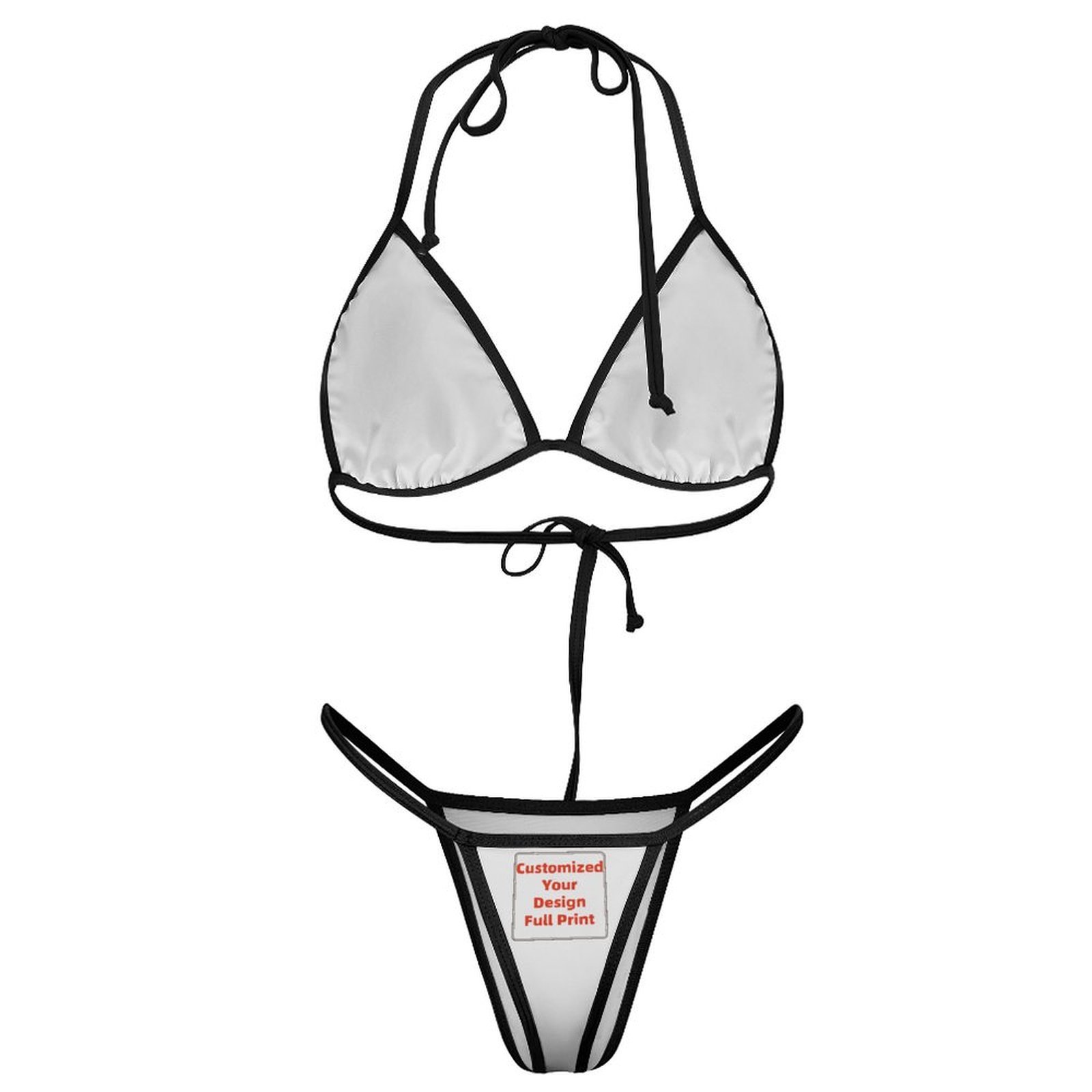 Customized Women's Brazillian  - Thong Bikini Women recension och pris